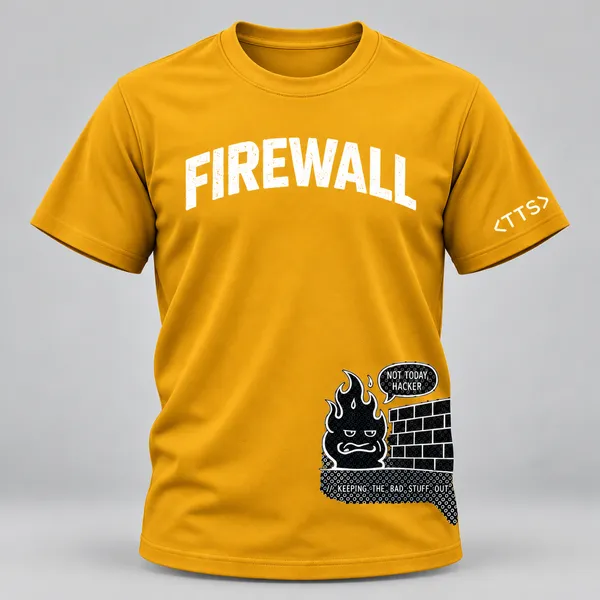 Yellow_Firewall_Crew_Neck_T_Shirt