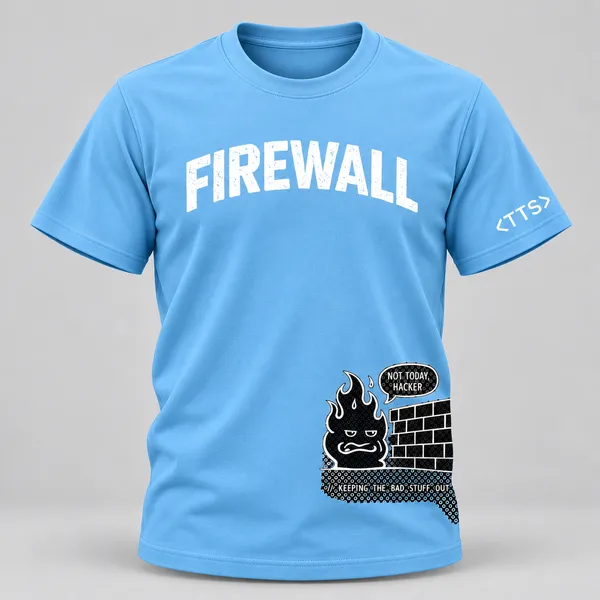 Sky_Blue_Firewall_Crew_Neck_T_Shirt