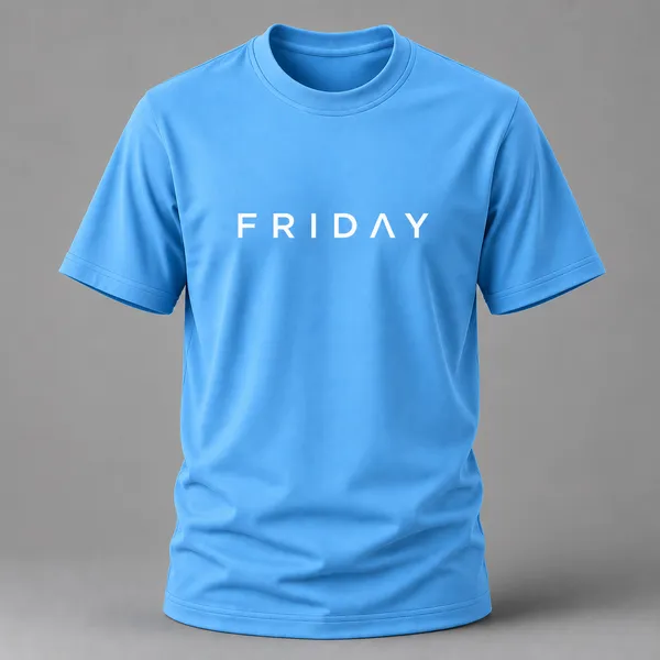 Sky_Blue_Friday_Typography_Crew_Neck_T_Shirt