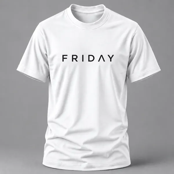 White_Friday_Typography_Crew_Neck_T_Shirt
