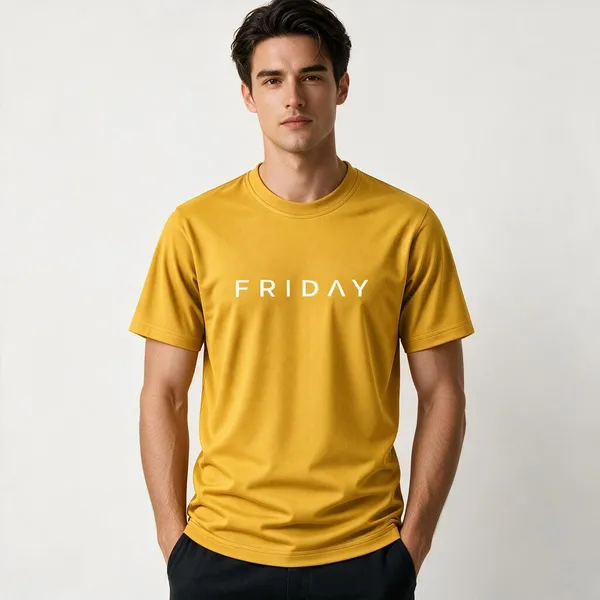 Yellow_Friday_Typography_Crew_Neck_T_Shirt