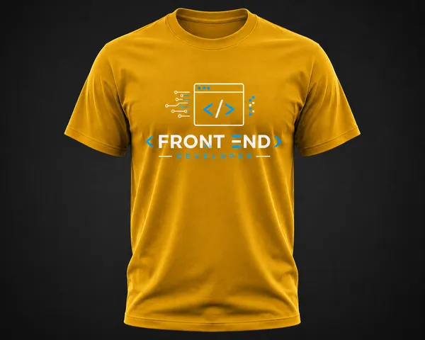 Yellow_Frontend_Crew_Neck_T_Shirt
