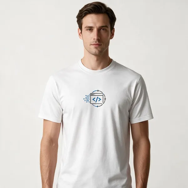 White_Frontend_Vertical_Dual_Graphics_Crew_Neck_T_Shirt