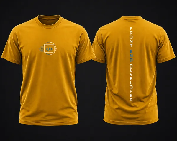 Yellow_Frontend_Vertical_Dual_Graphics_Crew_Neck_T_Shirt