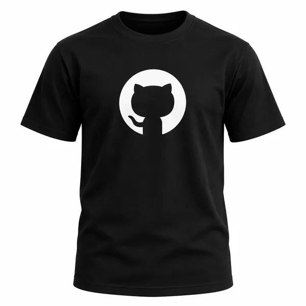 Black_Github_Logo_Crew_Neck_T_Shirt