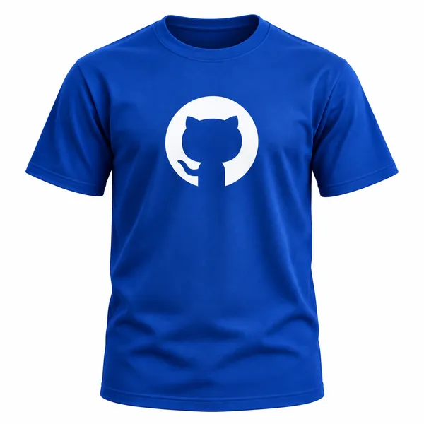 Royal_Blue_Github_Logo_Crew_Neck_T_Shirt