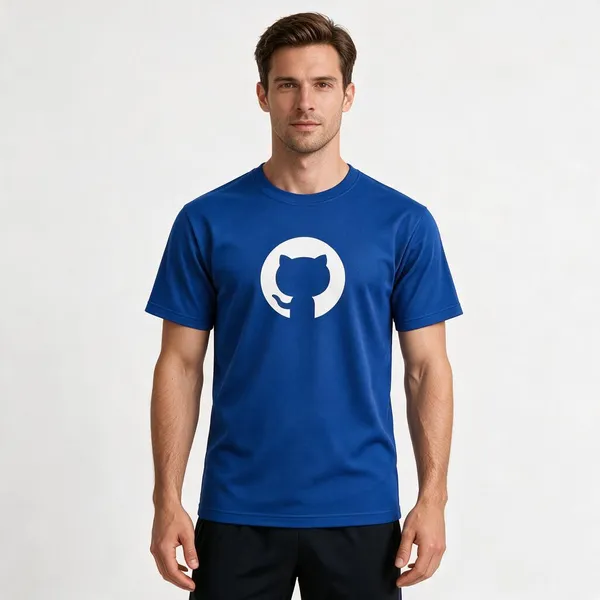 Royal_Blue_Github_Logo_Crew_Neck_T_Shirt