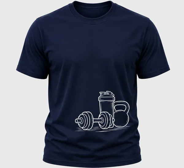 Navy_Blue_Gym_Equipments_Crew_Neck_T_Shirt