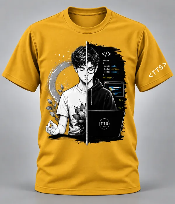 Yellow_He_Meditechs_Crew_Neck_T_Shirt