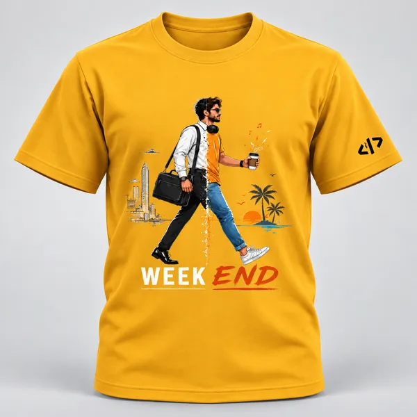 Yellow_He_Transitions_Crew_Neck_T_Shirt