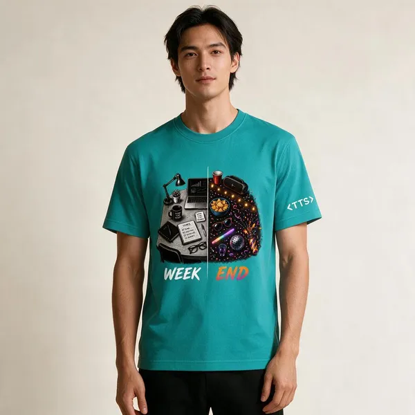 Aqua_Hybrid_Table_Crew_Neck_T_Shirt