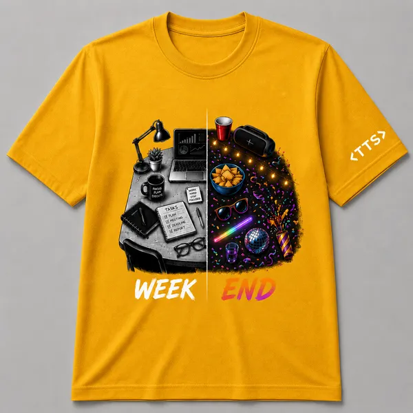 Yellow_Hybrid_Table_Crew_Neck_T_Shirt
