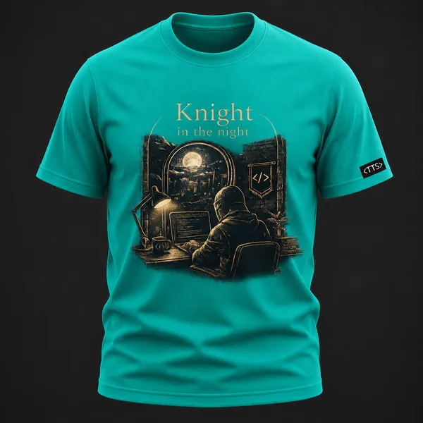 Aqua_Knight_In_The_Night_Crew_Neck_T_Shirt