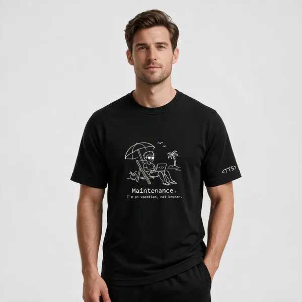 Black_Maintenance_Mode_Crew_Neck_T_Shirt