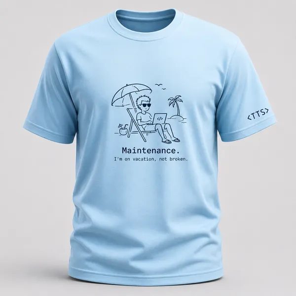Sky_Blue_Maintenance_Mode_Crew_Neck_T_Shirt