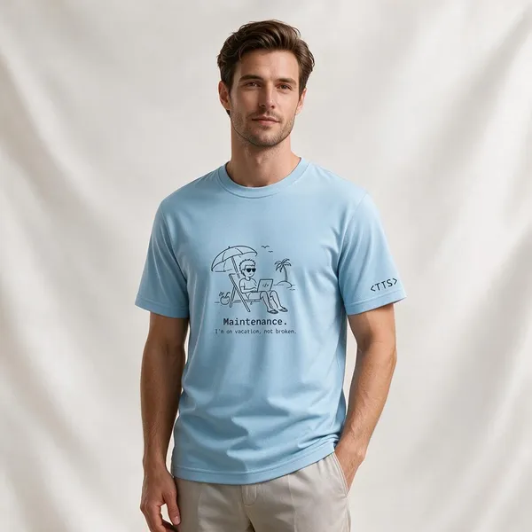 Sky_Blue_Maintenance_Mode_Crew_Neck_T_Shirt