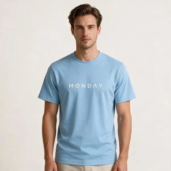 Sky_Blue_Monday_Typography_Crew_Neck_T_Shirt