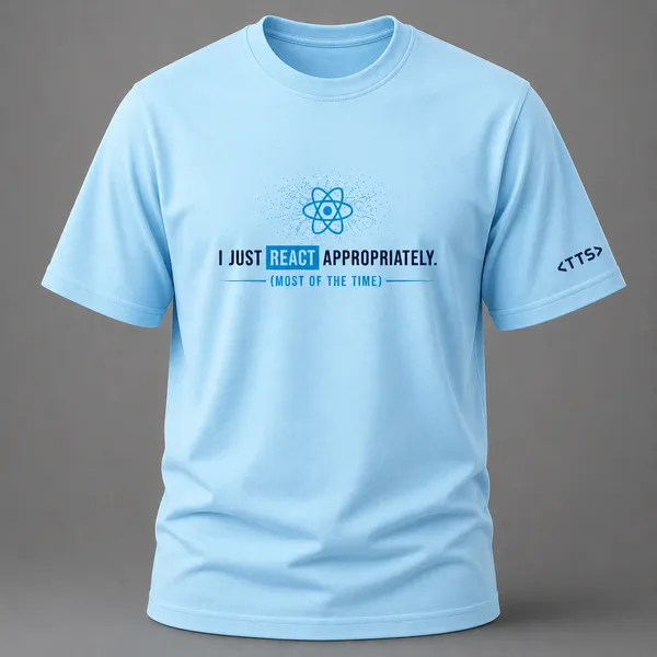 Sky_Blue_React_Developer_Crew_Neck_T_Shirt