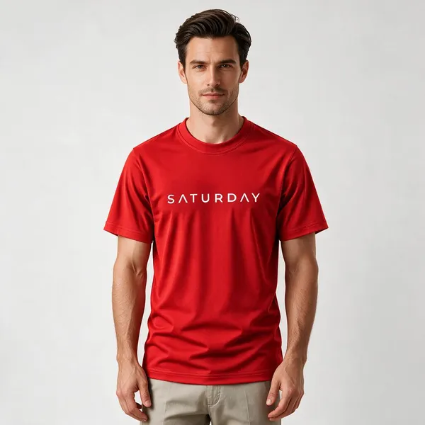 Red_Saturday_Typography_Crew_Neck_T_Shirt