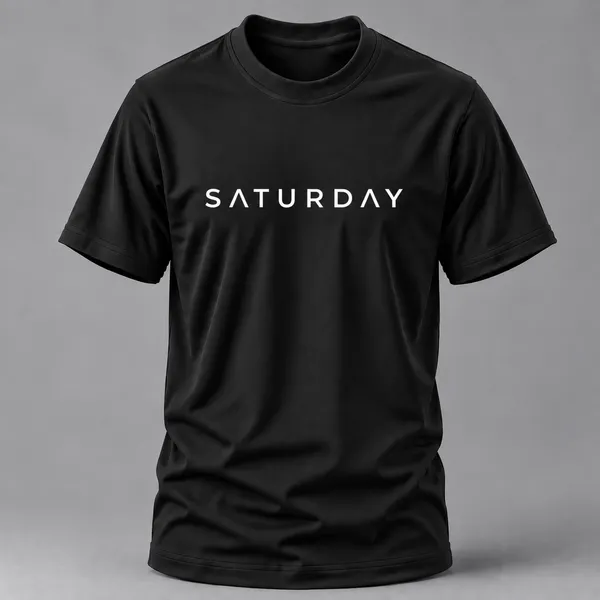 Black_Saturday_Typography_Crew_Neck_T_Shirt