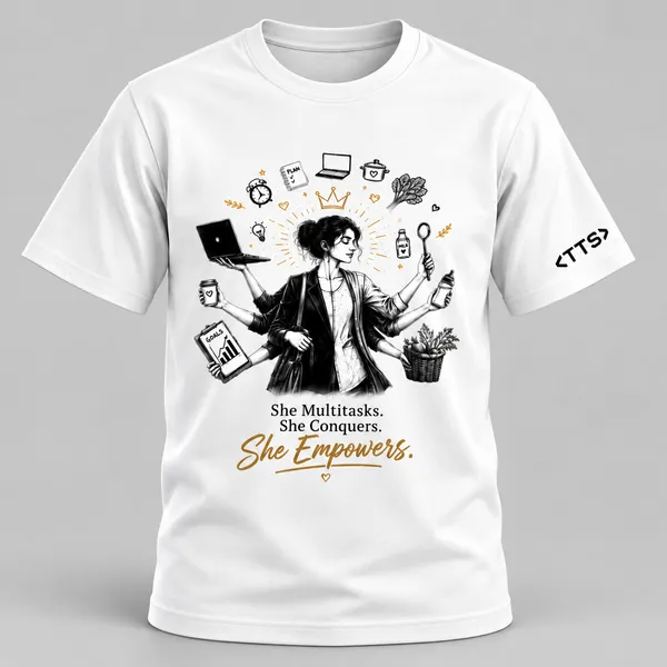 White_She_Empowers_Crew_Neck_T_Shirt