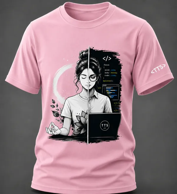 Pink_She_Meditechs_Crew_Neck_T_Shirt