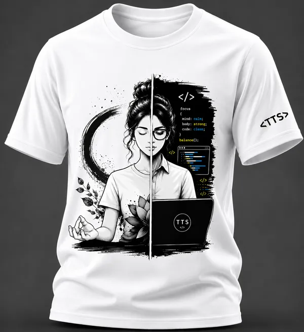 White_She_Meditechs_Crew_Neck_T_Shirt