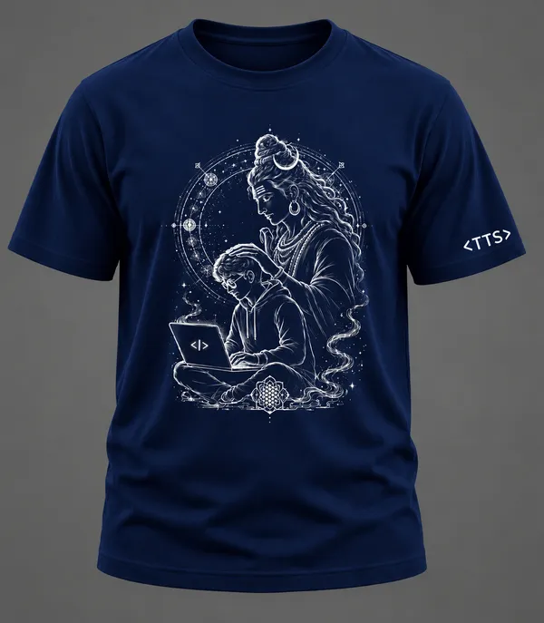 Navy_Blue_Shiva_Blesses_Techie_Crew_Neck_T_Shirt