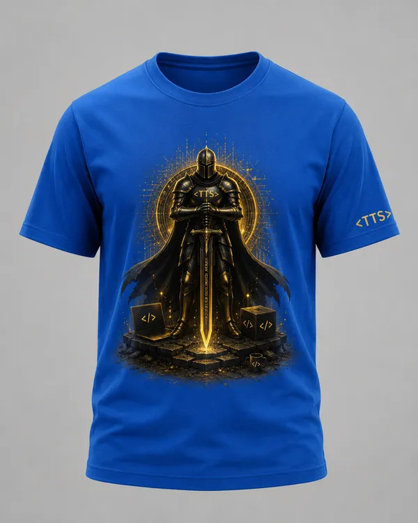 Royal_Blue_Standing_Knight_Crew_Neck_T_Shirt
