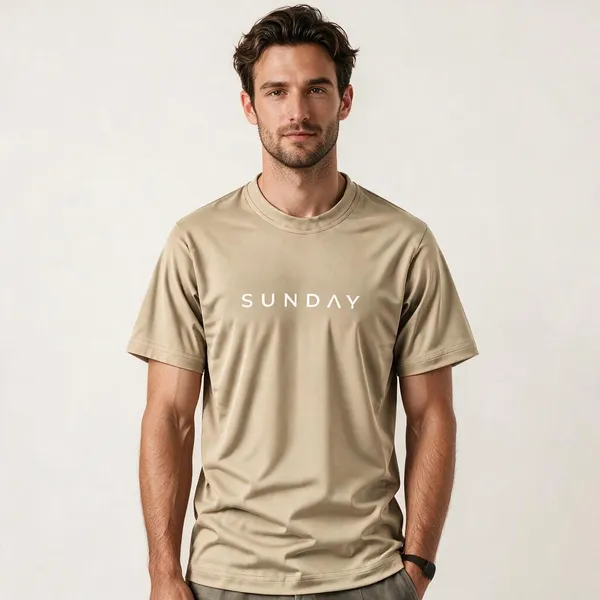 Beige_Sunday_Typography_Crew_Neck_T_Shirt