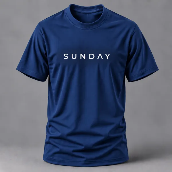 Navy_Blue_Sunday_Typography_Crew_Neck_T_Shirt