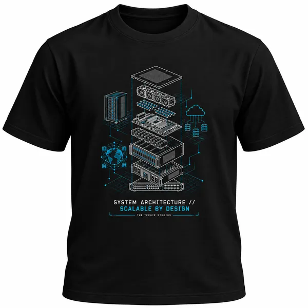 Black_System_Architecture_Crew_Neck_T_Shirt