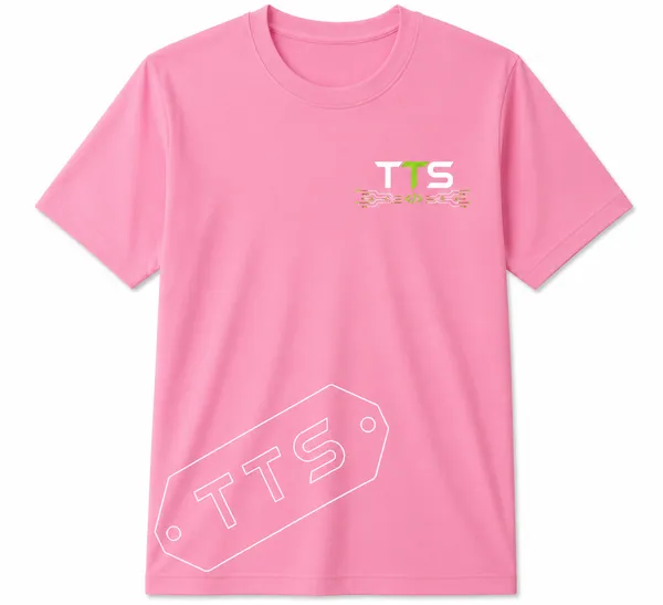 Pink_Tts_Tag_Crew_Neck_T_Shirt