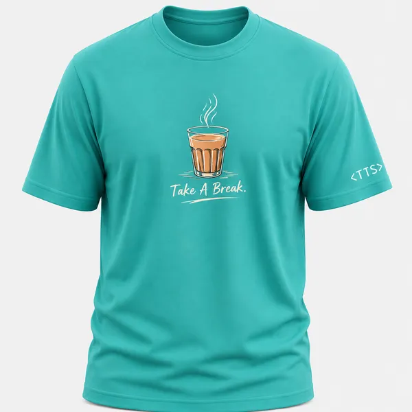 Aqua_Tea_Break_Crew_Neck_T_Shirt