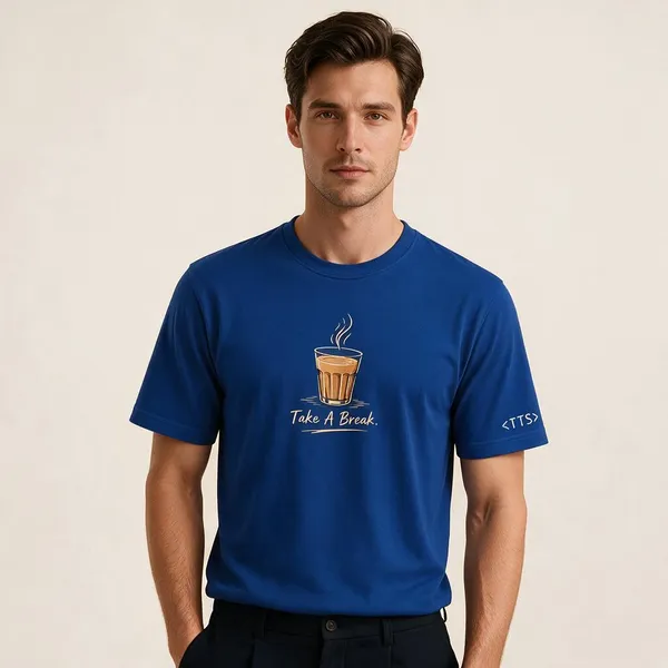 Royal_Blue_Tea_Break_Crew_Neck_T_Shirt
