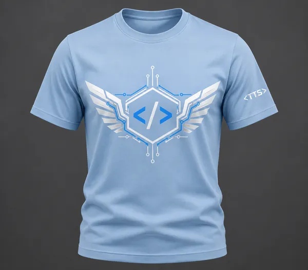 Sky_Blue_Techie_Got_Wings_Crew_Neck_T_Shirt