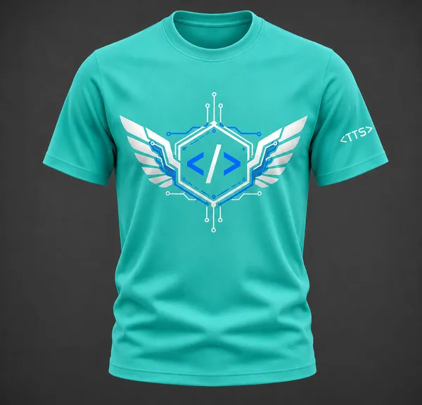 Aqua_Techie_Got_Wings_Crew_Neck_T_Shirt