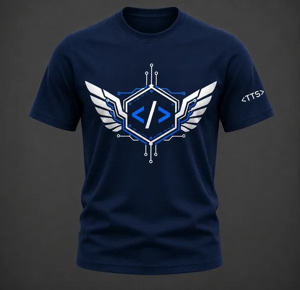 Navy_Blue_Techie_Got_Wings_Crew_Neck_T_Shirt