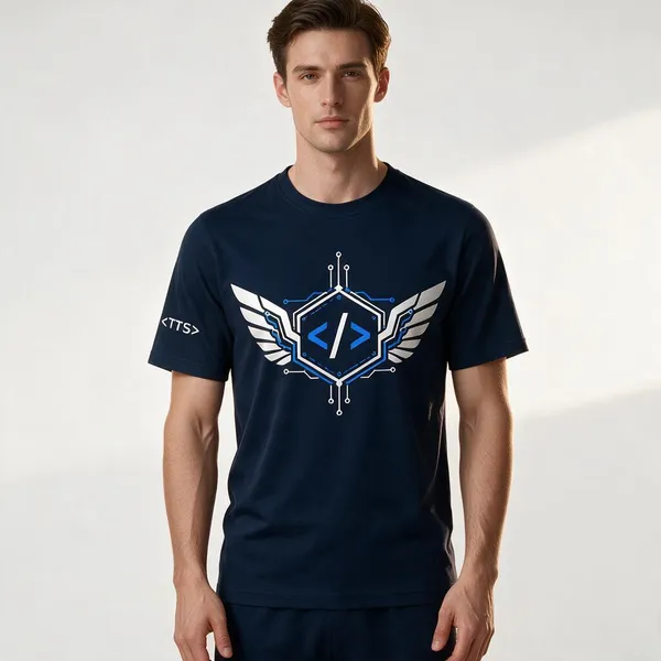 Navy_Blue_Techie_Got_Wings_Crew_Neck_T_Shirt