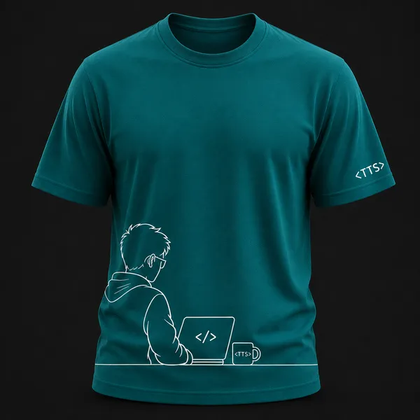 Aqua_Techie_Man_Crew_Neck_T_Shirt