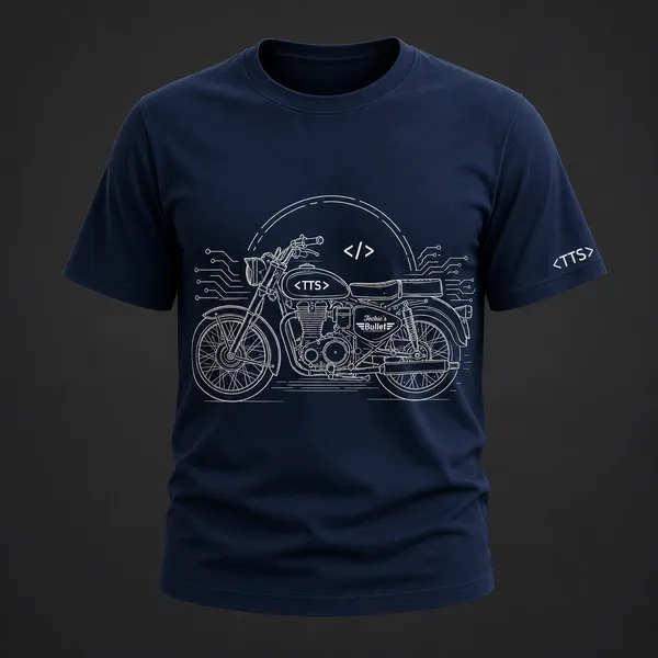 Navy_Blue_Techies_Bullet_Crew_Neck_T_Shirt