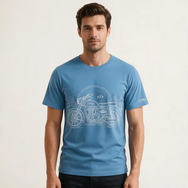 Sky_Blue_Techies_Bullet_Crew_Neck_T_Shirt