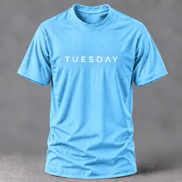Sky_Blue_Tuesday_Typography_Crew_Neck_T_Shirt
