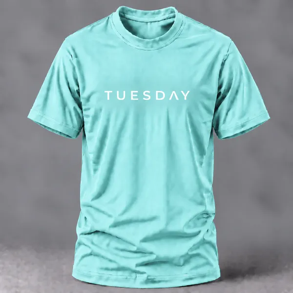 Aqua_Tuesday_Typography_Crew_Neck_T_Shirt