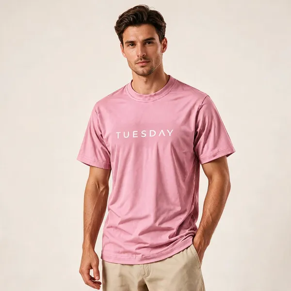 Pink_Tuesday_Typography_Crew_Neck_T_Shirt