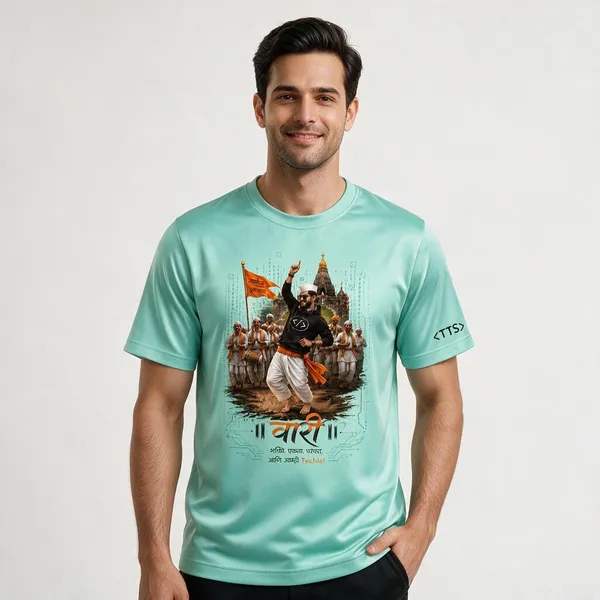 Aqua_Varkari_Dancing_Crew_Neck_T_Shirt