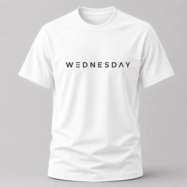 White_Wednesday_Typography_Crew_Neck_T_Shirt