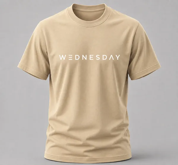 Beige_Wednesday_Typography_Crew_Neck_T_Shirt