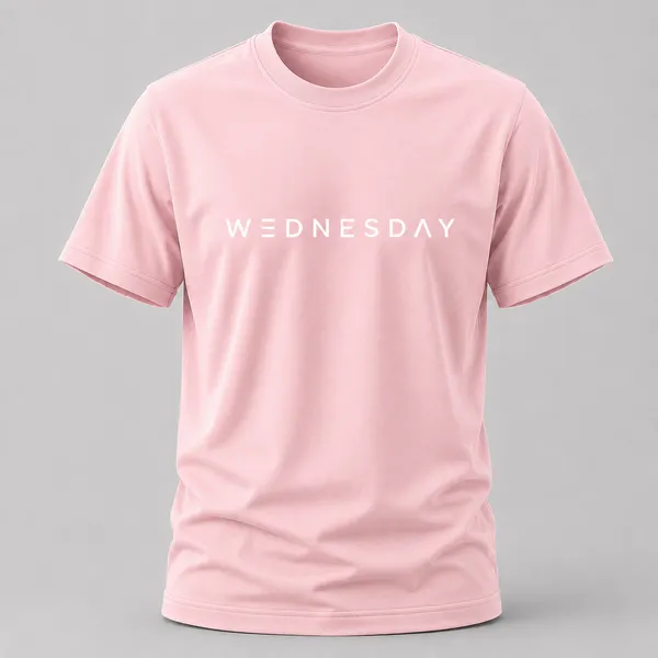 Pink_Wednesday_Typography_Crew_Neck_T_Shirt