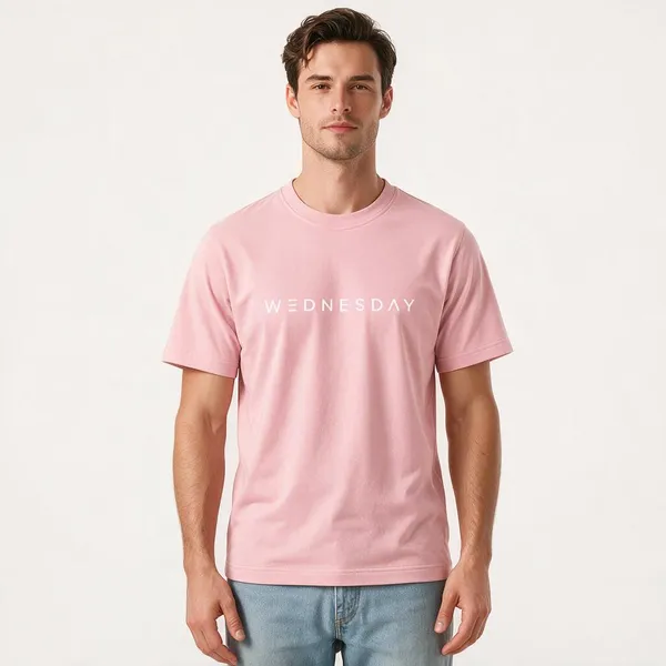 Pink_Wednesday_Typography_Crew_Neck_T_Shirt